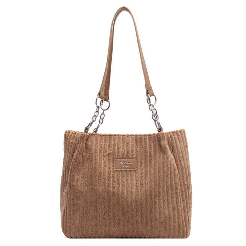 Sac Fourre-Tout En Velours Côtelé - Molinse