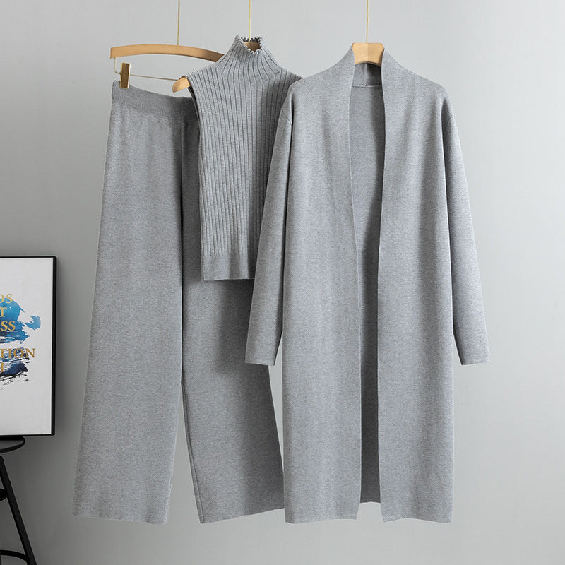 Amélie™ Ensemble Tricot Femme 3 Pièces Élégance et Confort - Molinse