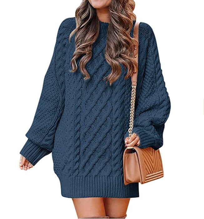 Pull Mi-Long en Tricot Torsadé - Molinse
