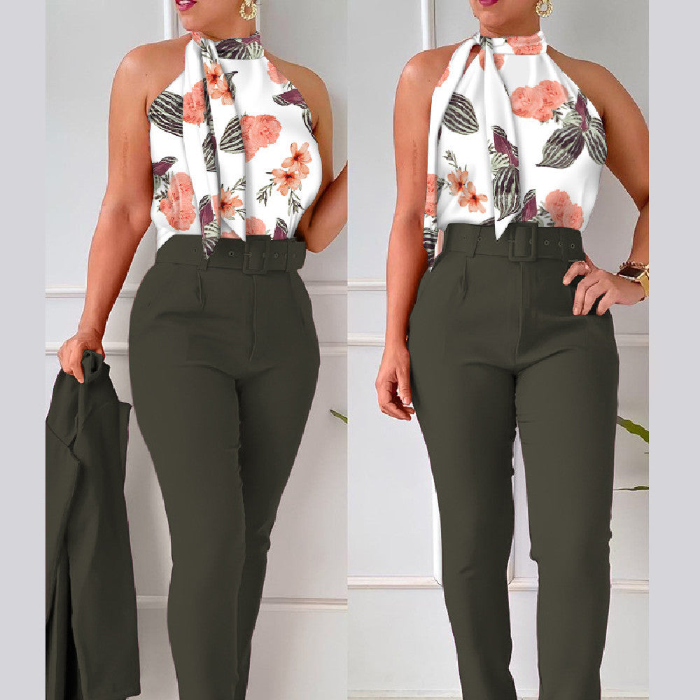 SELVA™ Ensemble Floral Glamour Chic et Moderne - Molinse