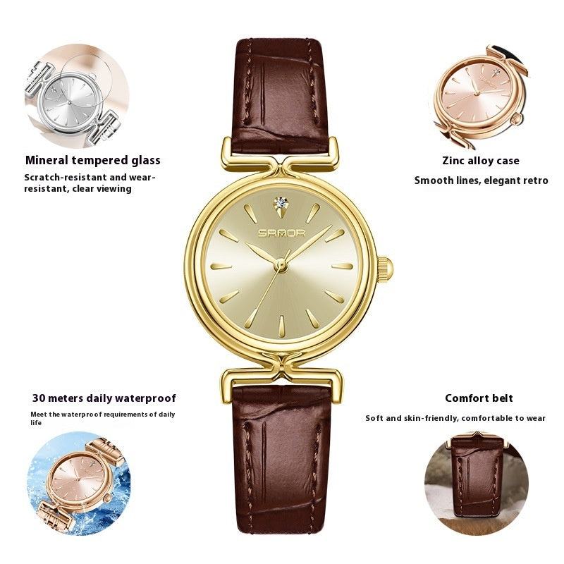 Montre Raffinée à Cadran Inspiration Marbre - Molinse