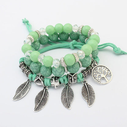 Elan™  Ensemble de Bracelets Bohème - Molinse