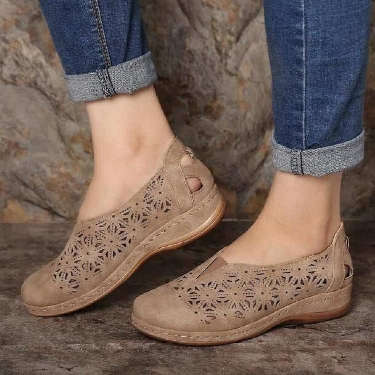 Mocassin orthopédique femme discret et souple - Molinse