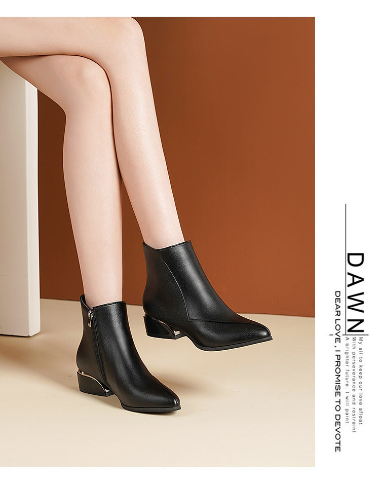 Bottines Martin à Talon British - Molinse