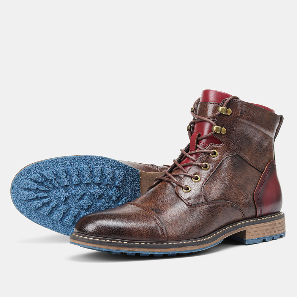 Bottines Oxford en cuir classiques pour hommes - Molinse