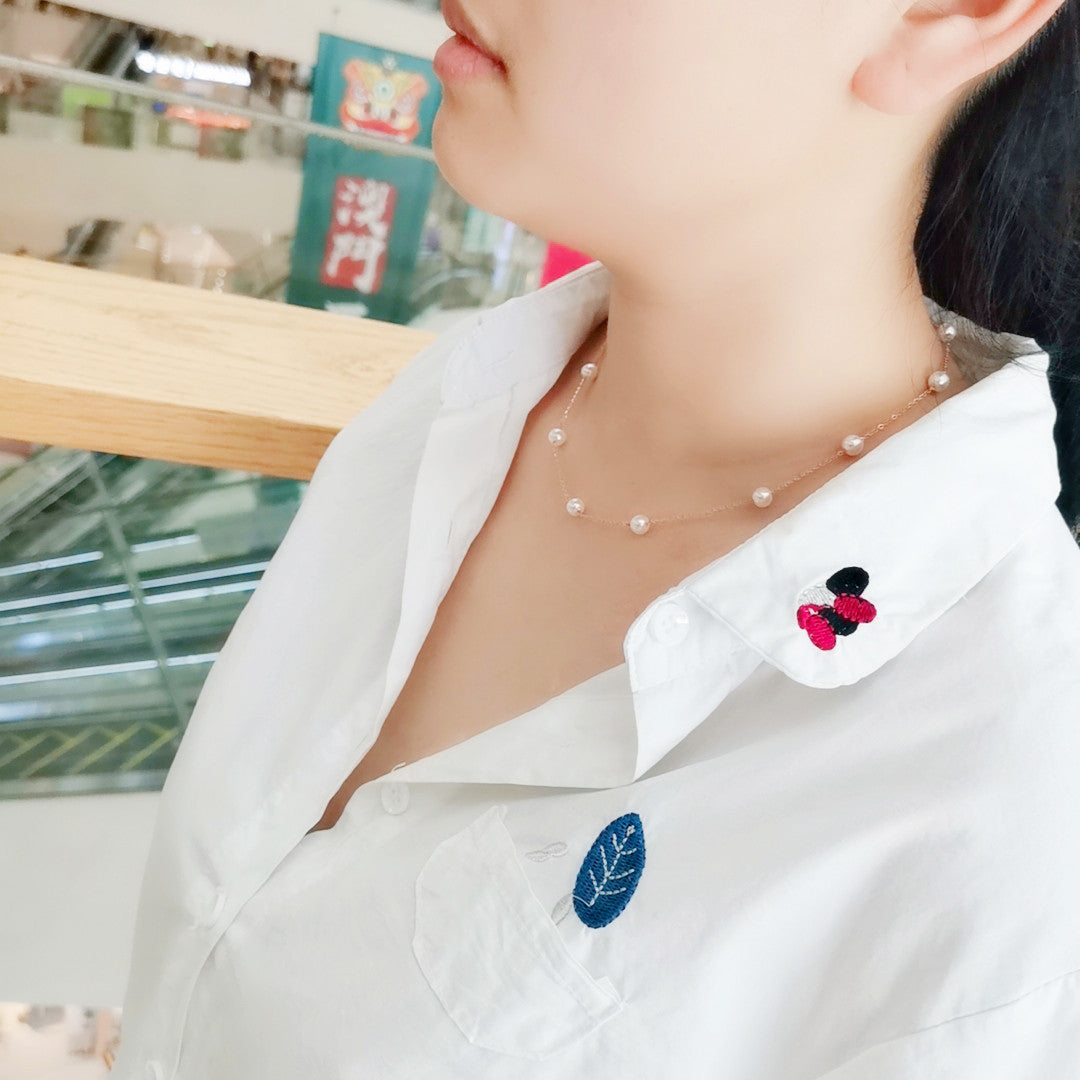 Collier Gypsophile - Molinse