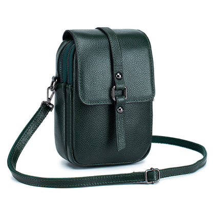 Sac diagonal en cuir - Molinse