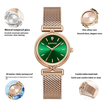 Montre Raffinée à Cadran Inspiration Marbre - Molinse