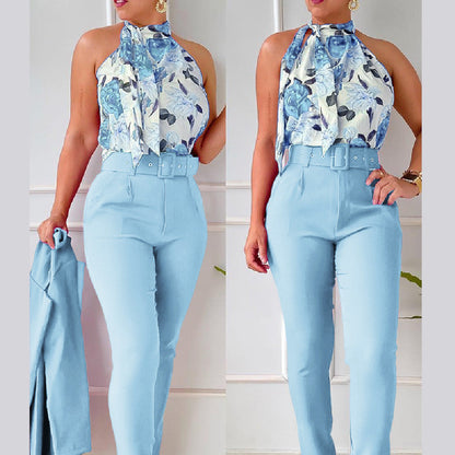 SELVA™ Ensemble Floral Glamour Chic et Moderne - Molinse