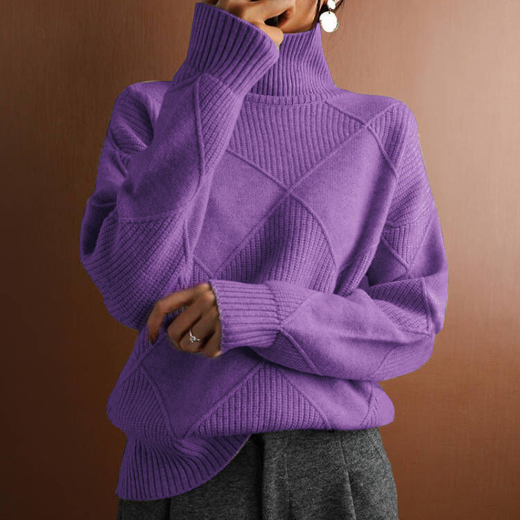 PULL AVEC COL EN CACHEMIRE - Molinse
