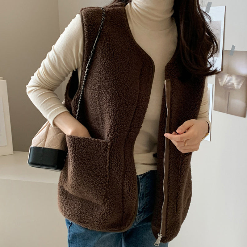 ANGEL™ Gilet laine agneau - Molinse