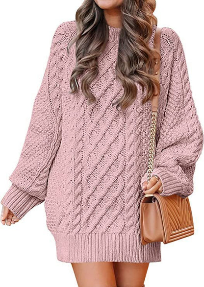 Pull Mi-Long en Tricot Torsadé - Molinse