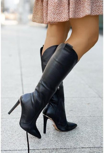 Bottes talons aiguilles pour femmes - Molinse