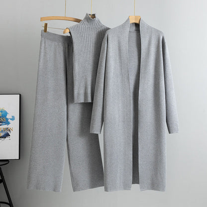 Amélie™ Ensemble Tricot Femme 3 Pièces Élégance et Confort - Molinse