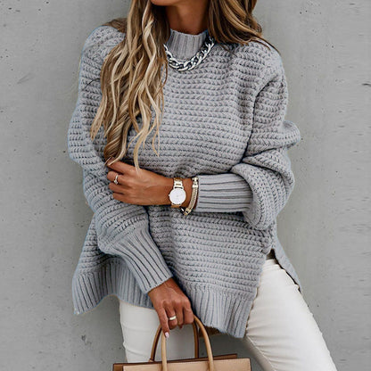 Charlotte - Pull en Maille à Fente - Molinse