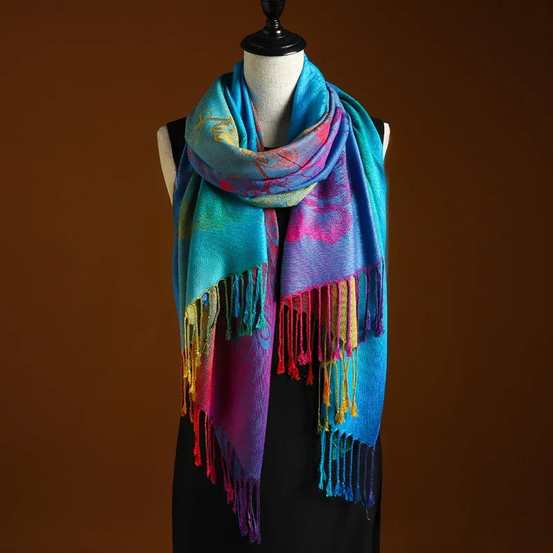 Châle Paisley de Style Bohème pour Femme - Molinse