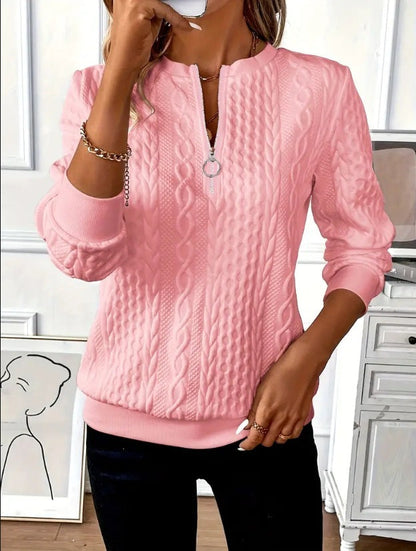 Mystique™  Elégant pull zippé - Molinse