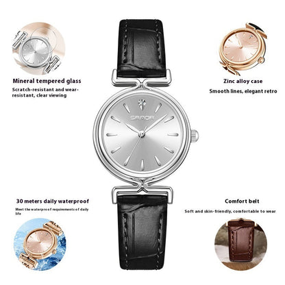 Montre Raffinée à Cadran Inspiration Marbre - Molinse