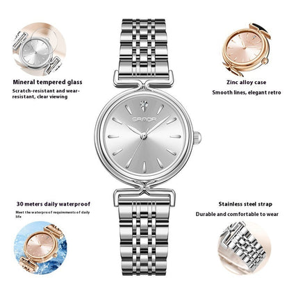 Montre Raffinée à Cadran Inspiration Marbre - Molinse