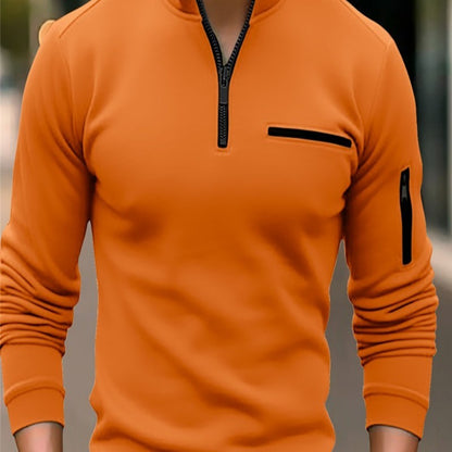 Polo manches longues élégant et confortable - Molinse