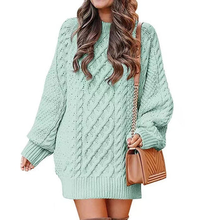 Pull Mi-Long en Tricot Torsadé - Molinse