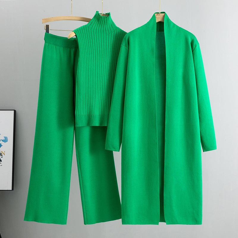 Amélie™ Ensemble Tricot Femme 3 Pièces Élégance et Confort - Molinse